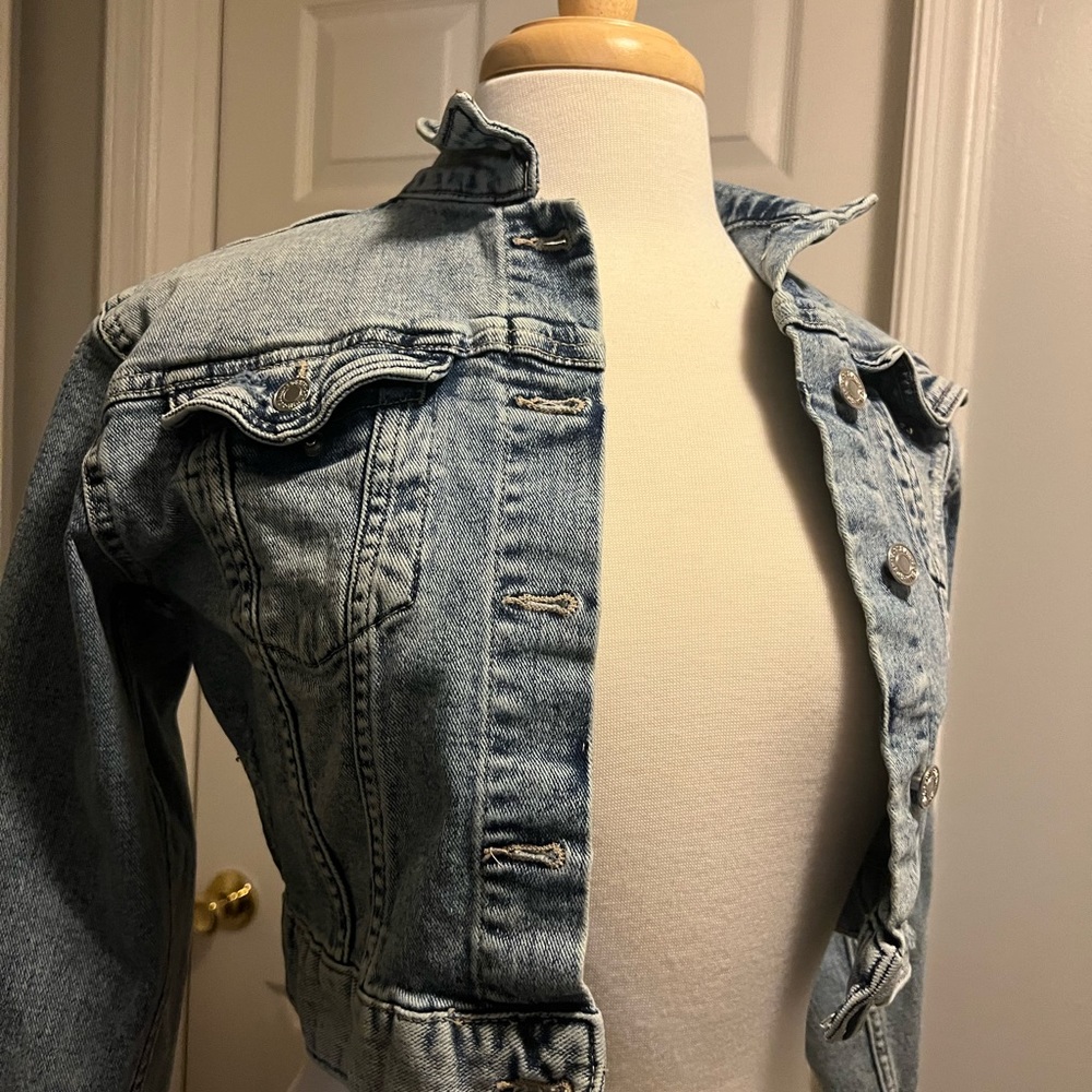 HM Girls Denim Jacket 11/12 - Picture 3 of 7